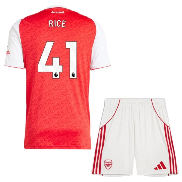 Arsenal Rice 41 Fodboldtrøje Børn Hjemmebane 25/26 Arsenal Rice 41 Fodboldtrøje Børn Hjemmebane 25/26
