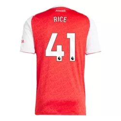 Arsenal Rice 41 Fodboldtrøje Herre Hjemmebane 25/26
