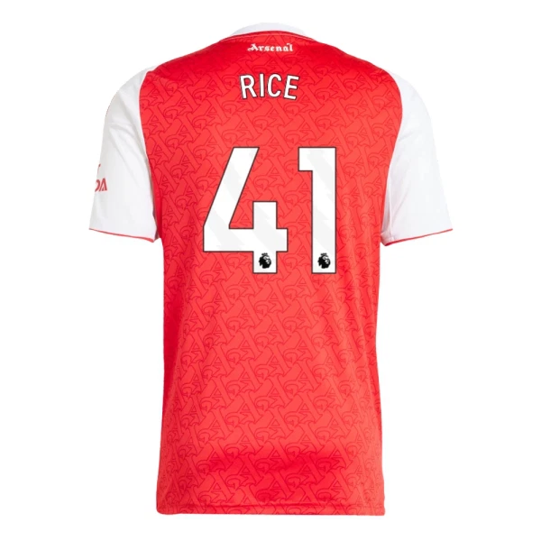 Arsenal Rice 41 Fodboldtrøje Herre Hjemmebane 25/26 Arsenal Rice 41 Fodboldtrøje Herre Hjemmebane 25/26