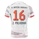 FC Bayern München J. Palhinha 16 Fodboldtrøje Herre Udebane 25/26 FC Bayern München J. Palhinha 16 Fodboldtrøje Herre Udebane 25/26