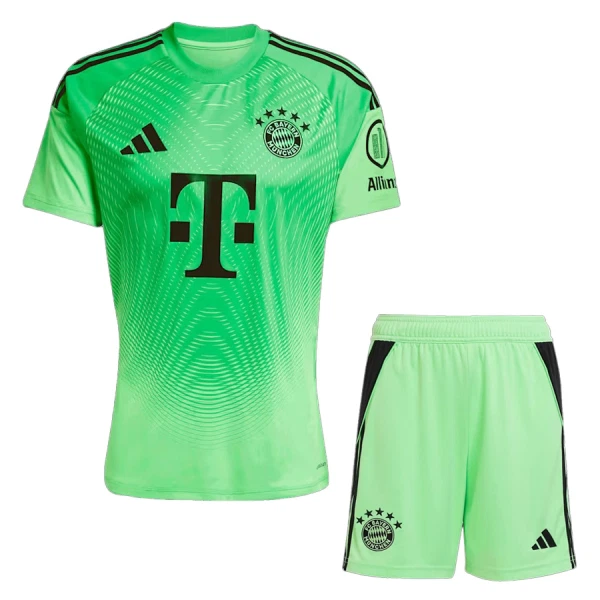 FC Bayern München Målmandstrøje Børn 25/26 Grøn FC Bayern München Målmandstrøje Børn 25/26 Grøn