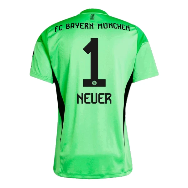 FC Bayern München Neuer 1 Målmandstrøje Herre 25/26 Grøn FC Bayern München Neuer 1 Målmandstrøje Herre 25/26 Grøn