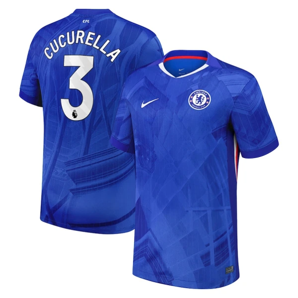Chelsea Cucurella 3 Fodboldtrøje Herre Hjemmebane 25/26 Chelsea Cucurella 3 Fodboldtrøje Herre Hjemmebane 25/26
