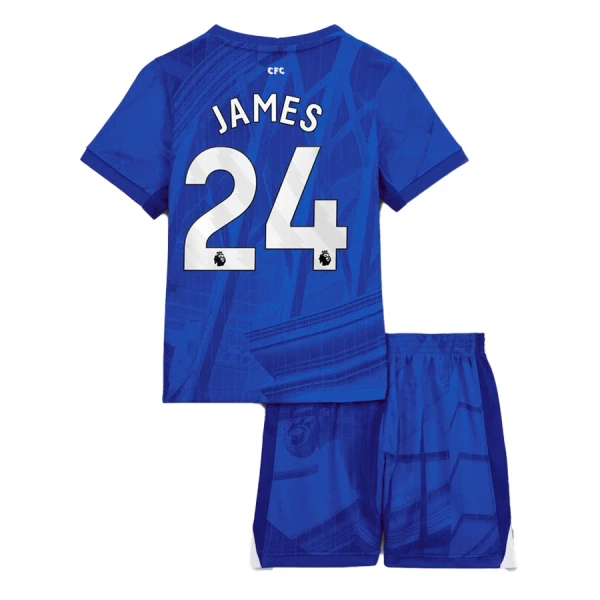 Chelsea James 24 Fodboldtrøje Børn Hjemmebane 25/26 Chelsea James 24 Fodboldtrøje Børn Hjemmebane 25/26