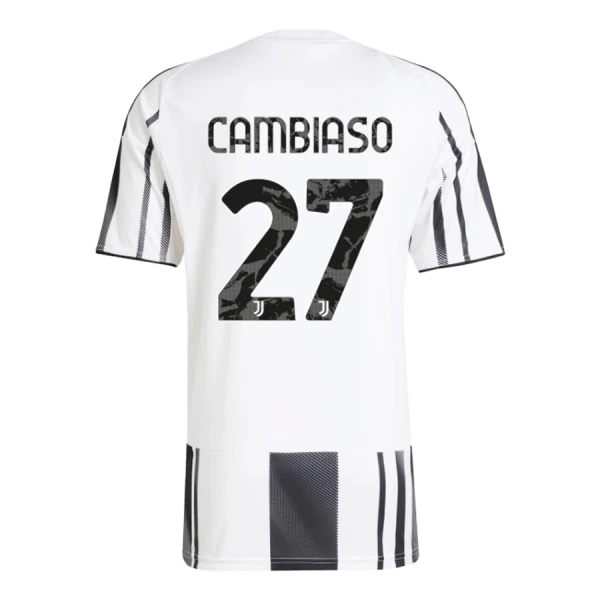 Juventus Cambiaso 27 Fodboldtrøje Herre Hjemmebane 25/26 Juventus Cambiaso 27 Fodboldtrøje Herre Hjemmebane 25/26