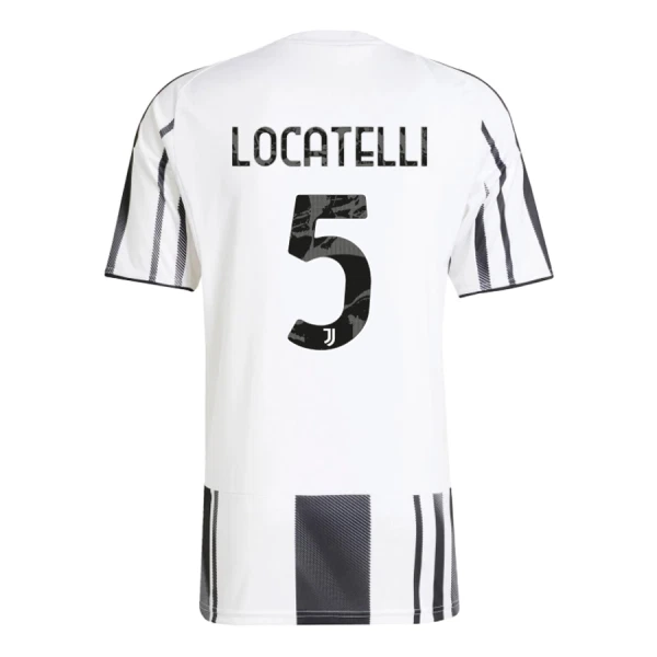 Juventus Locatelli 5 Fodboldtrøje Børn Hjemmebane 25/26