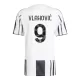 Juventus Vlahovic 9 Fodboldtrøje Herre Hjemmebane 25/26 Juventus Vlahovic 9 Fodboldtrøje Herre Hjemmebane 25/26