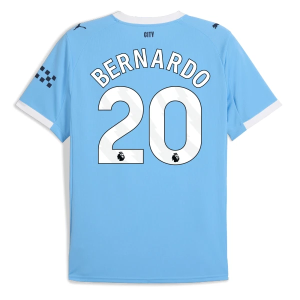 Manchester City Bernardo 20 Fodboldtrøje Herre Hjemmebane 25/26 Manchester City Bernardo 20 Fodboldtrøje Herre Hjemmebane 25/26