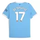 Manchester City De Bruyne 17 Fodboldtrøje Herre Hjemmebane 25/26 Manchester City De Bruyne 17 Fodboldtrøje Herre Hjemmebane 25/26