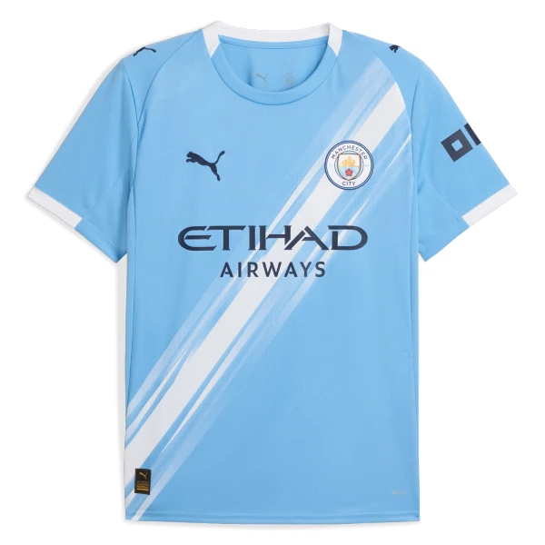 Manchester City Doku 11 Fodboldtrøje Herre Hjemmebane 25/26