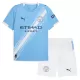 Manchester City Fodboldtrøje Børn Hjemmebane 25/26 Manchester City Fodboldtrøje Børn Hjemmebane 25/26