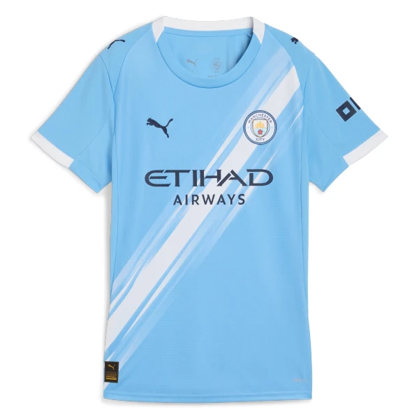 Manchester City Fodboldtrøje Dame Hjemmebane 25/26 Manchester City Fodboldtrøje Dame Hjemmebane 25/26