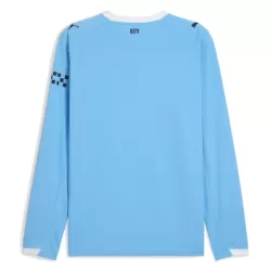 Manchester City Fodboldtrøje Herre Hjemmebane 25/26 Langærmet