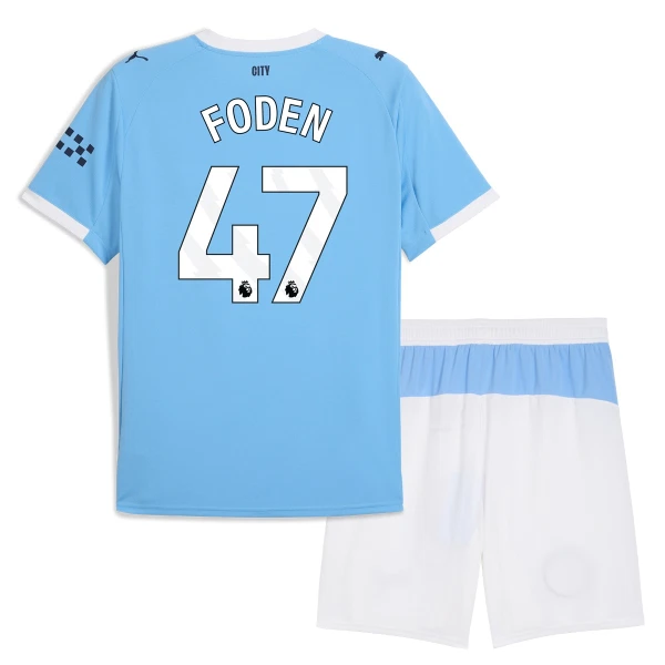Manchester City Foden 47 Fodboldtrøje Børn Hjemmebane 25/26 Manchester City Foden 47 Fodboldtrøje Børn Hjemmebane 25/26