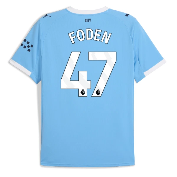 Manchester City Foden 47 Fodboldtrøje Herre Hjemmebane 25/26 Manchester City Foden 47 Fodboldtrøje Herre Hjemmebane 25/26