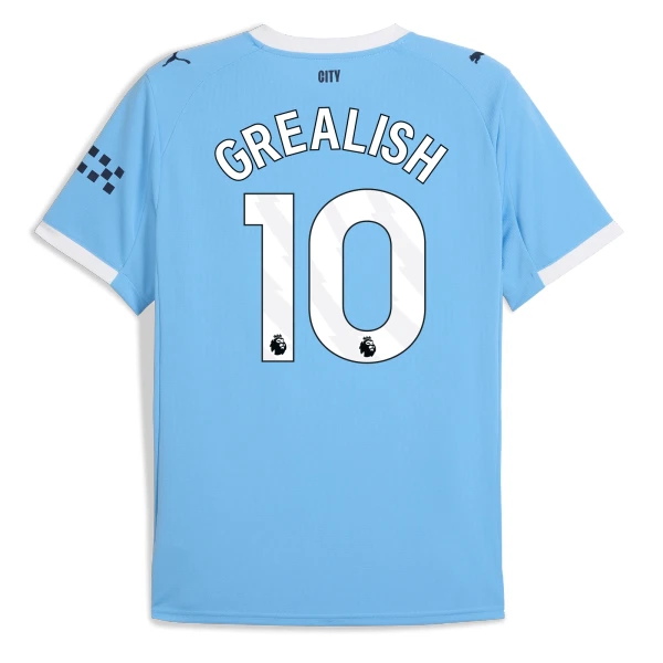 Manchester City Grealish 10 Fodboldtrøje Herre Hjemmebane 25/26 Manchester City Grealish 10 Fodboldtrøje Herre Hjemmebane 25/26