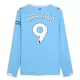 Manchester City Haaland 9 Fodboldtrøje Herre Hjemmebane 25/26 Langærmet Manchester City Haaland 9 Fodboldtrøje Herre Hjemmebane 25/26 Langærmet