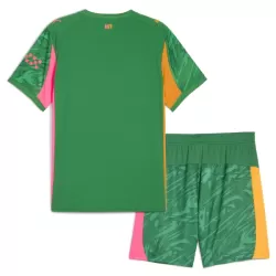 Manchester City Målmandstrøje Børn 25/26 Grøn