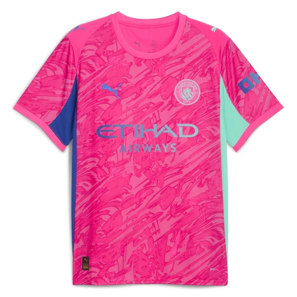 Manchester City Målmandstrøje Herre 25/26 Pink Manchester City Målmandstrøje Herre 25/26 Pink