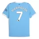 Manchester City Marmoush 7 Fodboldtrøje Herre Hjemmebane 25/26 Manchester City Marmoush 7 Fodboldtrøje Herre Hjemmebane 25/26