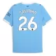 Manchester City Savinho 26 Fodboldtrøje Herre Hjemmebane 25/26 Manchester City Savinho 26 Fodboldtrøje Herre Hjemmebane 25/26