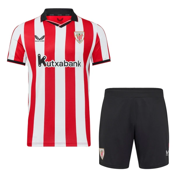 Athletic Bilbao Fodboldtrøje Børn Hjemmebane 25/26 Athletic Bilbao Fodboldtrøje Børn Hjemmebane 25/26