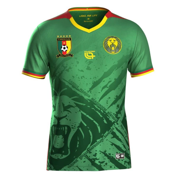 Cameroun Fodboldtrøje Børn Hjemmebane 2025