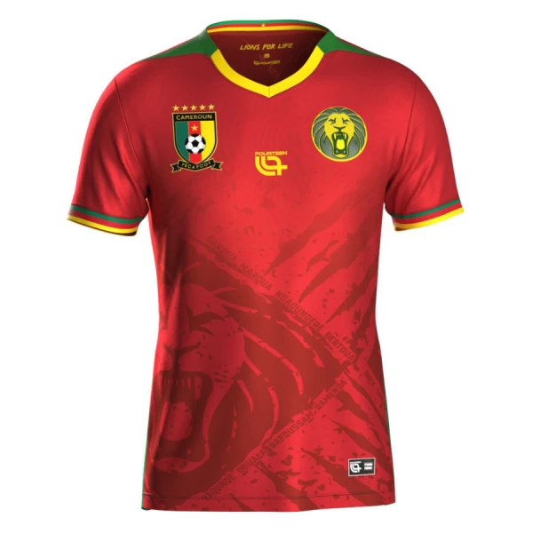 Cameroun Fodboldtrøje Børn Udebane 2025