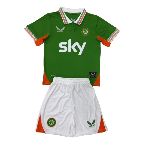 Irland Fodboldtrøje Børn Hjemmebane 25/26 Irland Fodboldtrøje Børn Hjemmebane 25/26