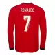 Portugal Ronaldo 7 Fodboldtrøje Herre Hjemmebane 2025 Langærmet