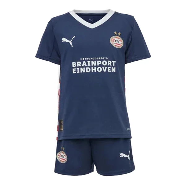 PSV Eindhoven Fodboldtrøje Børn Udebane 25/26 PSV Eindhoven Fodboldtrøje Børn Udebane 25/26