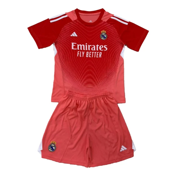Real Madrid Målmandstrøje Børn 25/26 Rød Real Madrid Målmandstrøje Børn 25/26 Rød