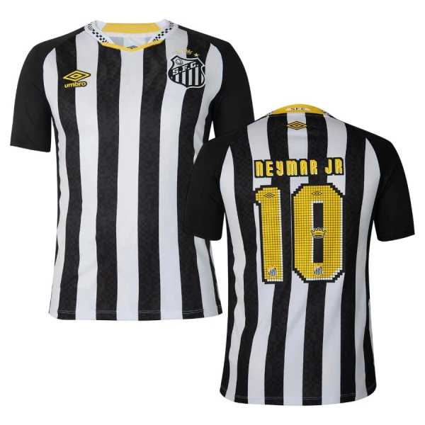 Santos FC Neymar JR 10 Fodboldtrøje Herre Udebane 25/26 Santos FC Neymar JR 10 Fodboldtrøje Herre Udebane 25/26