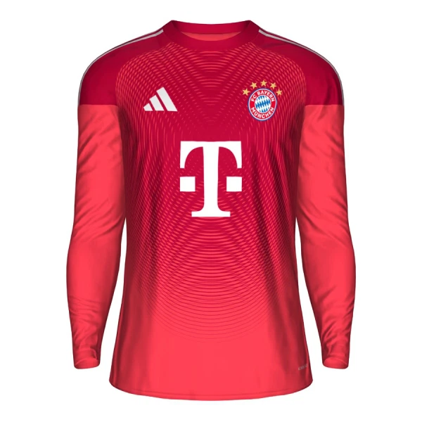 FC Bayern München Målmandstrøje Herre 25/26 Rød Langærmet FC Bayern München Målmandstrøje Herre 25/26 Rød Langærmet