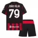 AC Milan João Félix 79 Fodboldtrøje Børn Hjemmebane 25/26 AC Milan João Félix 79 Fodboldtrøje Børn Hjemmebane 25/26
