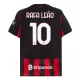 AC Milan Rafael Leao 10 Fodboldtrøje Herre Hjemmebane 25/26 AC Milan Rafael Leao 10 Fodboldtrøje Herre Hjemmebane 25/26