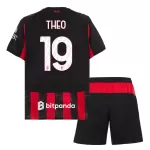 AC Milan Theo 19 Fodboldtrøje Børn Hjemmebane 25/26