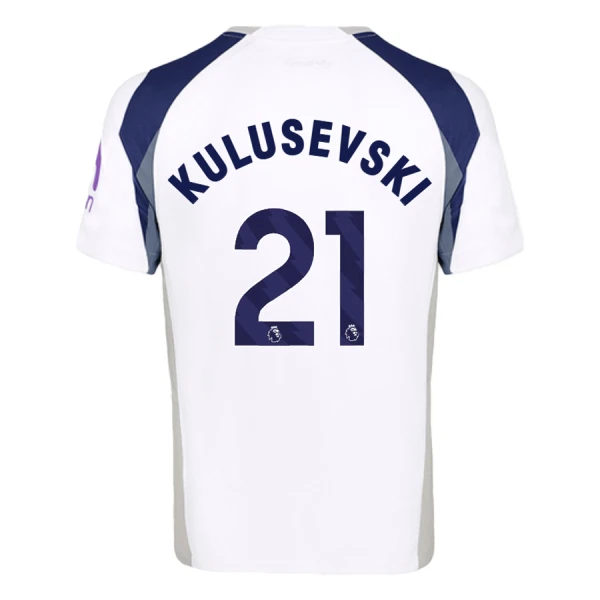 Tottenham Hotspur Kulusevski 21 Fodboldtrøje Herre Hjemmebane 25/26 Tottenham Hotspur Kulusevski 21 Fodboldtrøje Herre Hjemmebane 25/26