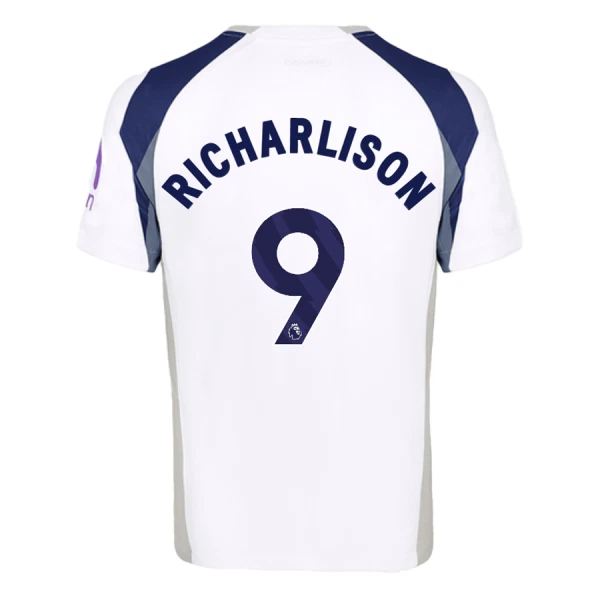 Tottenham Hotspur Richarlison 9 Fodboldtrøje Herre Hjemmebane 25/26 Tottenham Hotspur Richarlison 9 Fodboldtrøje Herre Hjemmebane 25/26