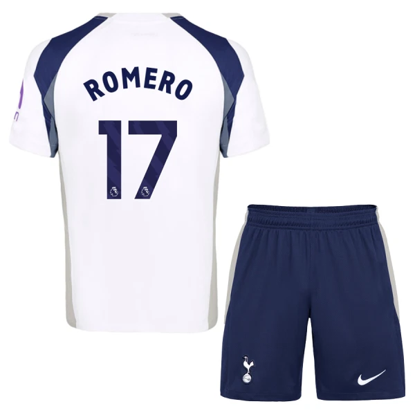 Tottenham Hotspur Romero 17 Fodboldtrøje Børn Hjemmebane 25/26 Tottenham Hotspur Romero 17 Fodboldtrøje Børn Hjemmebane 25/26