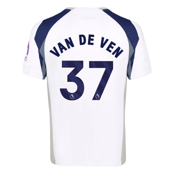 Tottenham Hotspur Van De Ven 37 Fodboldtrøje Herre Hjemmebane 25/26 Tottenham Hotspur Van De Ven 37 Fodboldtrøje Herre Hjemmebane 25/26