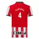 Athletic Bilbao Paredes 4 Fodboldtrøje Herre Hjemmebane 25/26 Athletic Bilbao Paredes 4 Fodboldtrøje Herre Hjemmebane 25/26