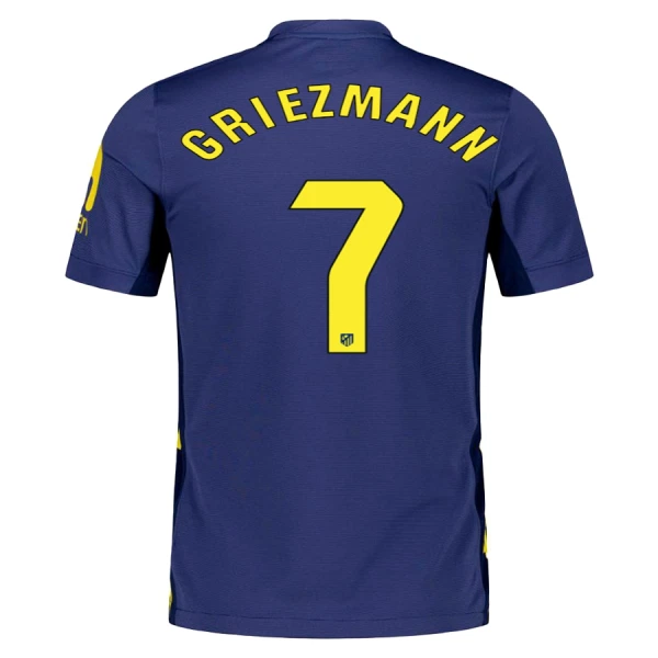 Atlético Madrid Griezmann 7 Fodboldtrøje Herre Udebane 25/26 Atlético Madrid Griezmann 7 Fodboldtrøje Herre Udebane 25/26