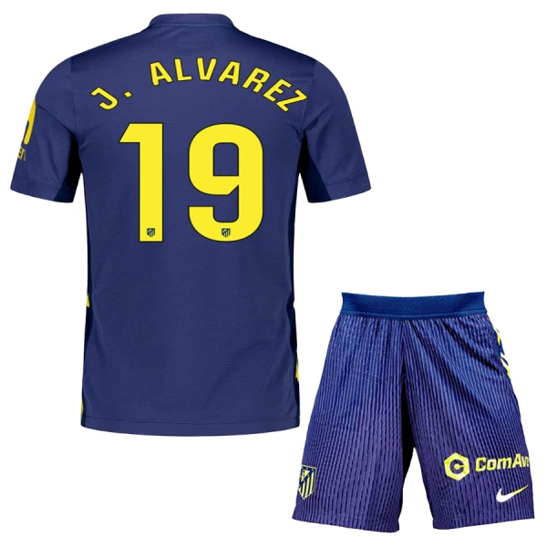 Atlético Madrid J. Alvarez 19 Fodboldtrøje Børn Udebane 25/26 Atlético Madrid J. Alvarez 19 Fodboldtrøje Børn Udebane 25/26