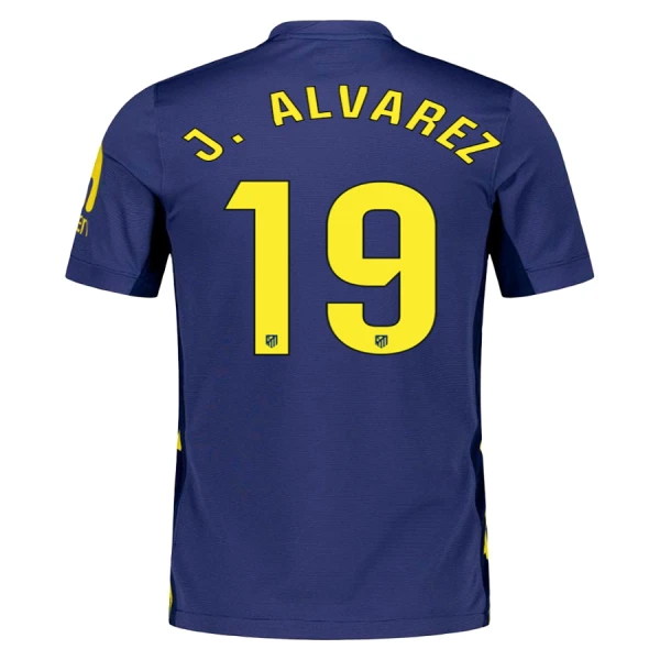 Atlético Madrid J. Alvarez 19 Fodboldtrøje Herre Udebane 25/26 Atlético Madrid J. Alvarez 19 Fodboldtrøje Herre Udebane 25/26