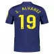 Atlético Madrid J. Alvarez 19 Fodboldtrøje Herre Udebane 25/26 Atlético Madrid J. Alvarez 19 Fodboldtrøje Herre Udebane 25/26