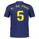 Atlético Madrid R. De Paul 5 Fodboldtrøje Herre Udebane 25/26 Atlético Madrid R. De Paul 5 Fodboldtrøje Herre Udebane 25/26