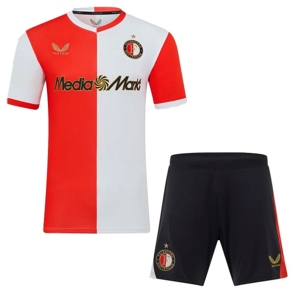 Feyenoord Fodboldtrøje Børn Hjemmebane 25/26
