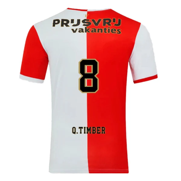 Feyenoord Q. Timber 8 Fodboldtrøje Herre Hjemmebane 25/26 Feyenoord Q. Timber 8 Fodboldtrøje Herre Hjemmebane 25/26