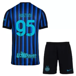 Inter Milan Bastoni 95 Fodboldtrøje Børn Hjemmebane 25/26